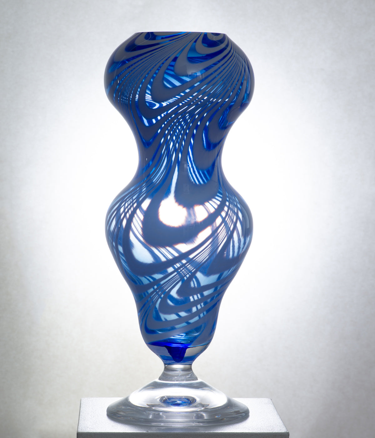 XANADU VASE NO. 21 - MIDNIGHT BLUE