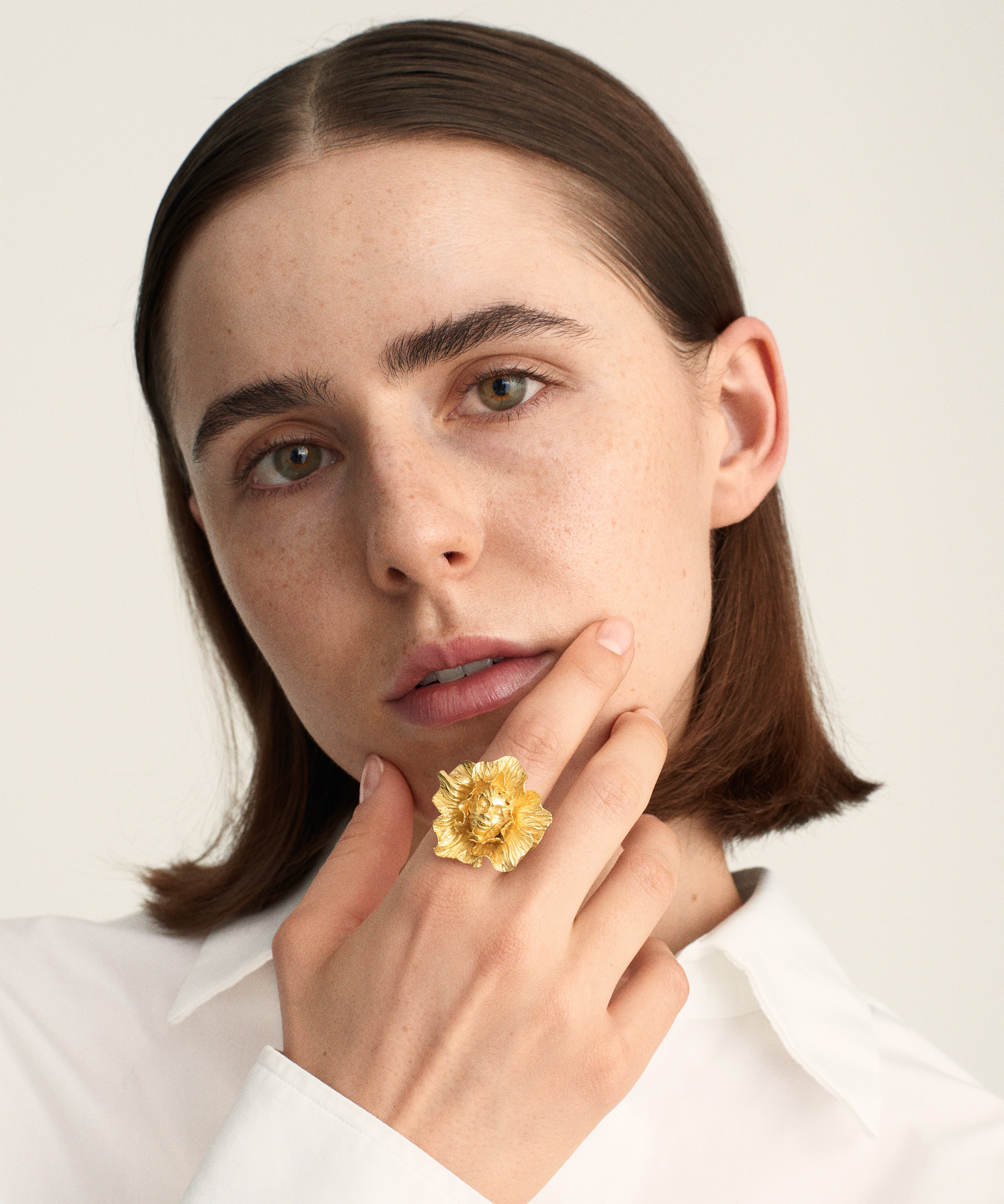 FLOWER BUD RING