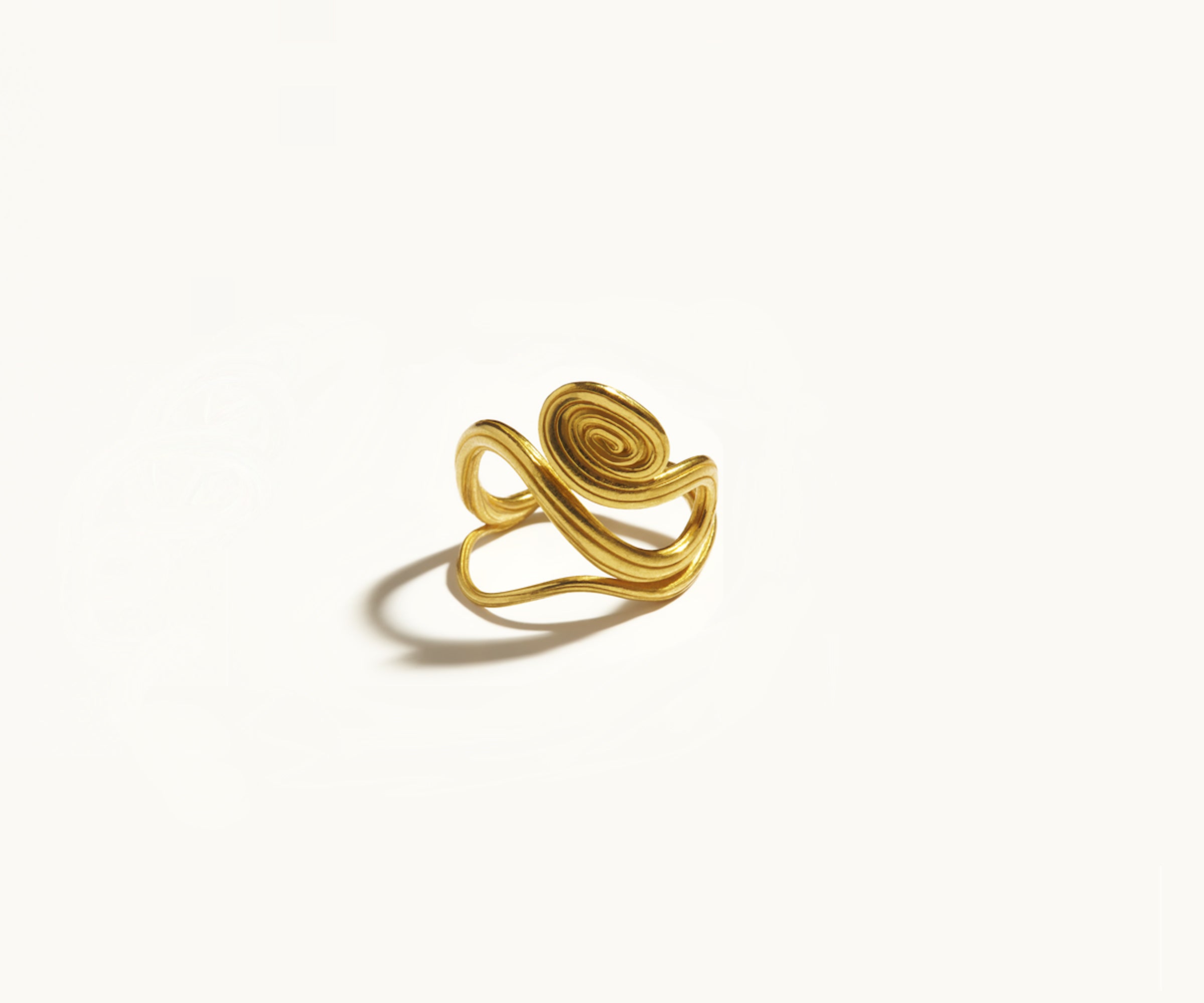 Arje Griegst Jewellery Jewelry Gold Diamonds Denmark Smykker Ring spiral